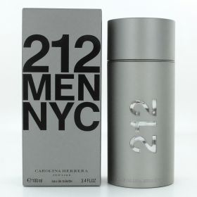 212 by Carolina Herrera, 3.4 oz Eau De Toilette Spray for Men