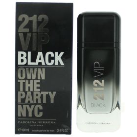 212 VIP Black by Carolina Herrera, 3.4 oz Eau De Parfum Spray for Men