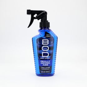 Bod Man Really Ripped Abs by Parfums De Coeur, 8 oz Frgrance Body Spray for Men