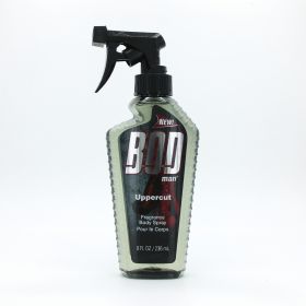 Bod Man Uppercut by Parfums De Coeur, 8 oz Frgrance Body Spray for Men