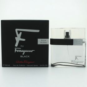 F Black by Salvatore Ferragamo, 3.4 oz Eau De Toilette Spray for Men