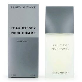 L'eau D'Issey Pour Homme by Issey Miyake, 4.2 oz Eau De Toilette Spray for Men