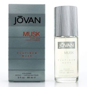 Jovan Platinum Musk by Jovan, 3 oz Eau De Cologne Spray for Men