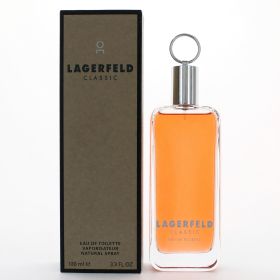 Lagerfeld Classic by Karl Lagerfeld, 3.3 oz Eau De Toilette Spray for Men