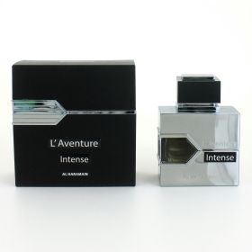L'Aventure Intense by Al Haramain, 3.4 oz Eau De Parfum Spray for Men