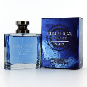Nautica Voyage N-83 by Nautica, 3.4 oz Eau De Toilette Spray for Men
