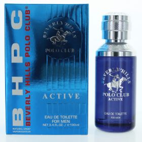 BHPC Active/Sport by Beverly Hills Polo Club, 3.4 oz Eau De Toilette Spray for Men