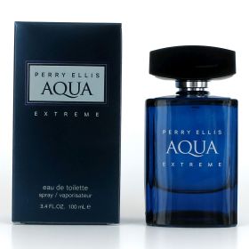 Perry Ellis Aqua Extreme by Perry Ellis, 3.4 oz Eau De Toilette Spray for Men