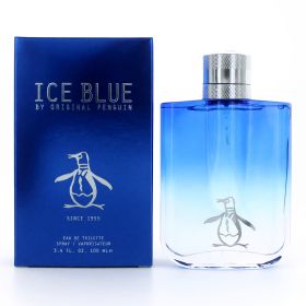 Original Penguin Ice Blue by Munsingwear, 3.4 oz Eau De Toilette Spray for Men