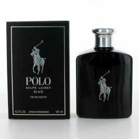 Polo Black by Ralph Lauren, 4.2 oz Eau De Toilette Spray for Men