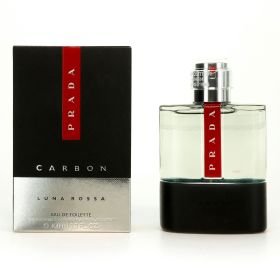Prada Luna Rossa Carbon by Prada, 3.4 oz Eau De Toilette Spray for Men