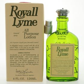Royall Lyme by Royall Fragrances, 4 oz All Purpose Lotion Spray for Men