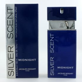 Silver Scent Midnight by Jacques Bogart, 3.33 oz Eau De Toilette for Men