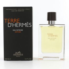 Terre D'Hermes Eau Intense Vetiver by Hermes, 3.3 oz Eau De Parfum Spray for Men