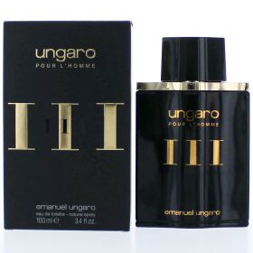 Ungaro Pour L'Homme III by Ungaro, 3.4 oz Eau De Toilette Spray for Men