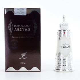 Dehn Al Oudh Abiyad by Afnan, .67 oz Perfume Oil for Unisex
