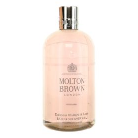 Delicious Rhubarb & Rose by Molton Brown, 10 oz Bath & Shower Gel for Unisex