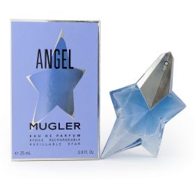 Angel by Thierry Mugler, .8 oz Eau De Parfum Spray Refillable for Women