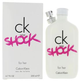 CK One Shock by Calvin Klein, 6.7 oz Eau De Toilette Spray for Women