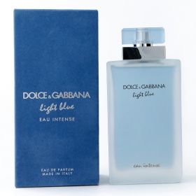 Light Blue Eau Intense by Dolce & Gabbana, 3.3 oz Eau De Parfum Spray for Women