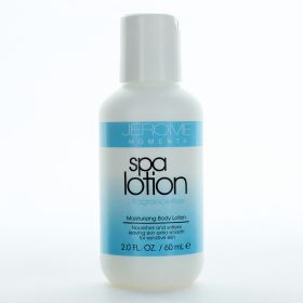 Spa Lotion Fragrance Free by Jerome Moments, 2 oz Body Lotion for Women