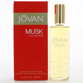 Jovan Musk by Coty, 3.25 oz Cologne Concentrate Spray for Women