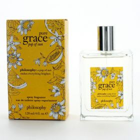 Pure Grace Pop of Sun by Philosophy, 4 oz Eau De Toilette Spray for Women