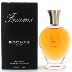 Femme by Rochas, 3.3 oz Eau De Toilette Spray for Women