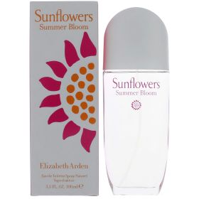 Sunflowers Summer Bloom by Elizabeth Arden, 3.4 oz Eau De Toilette Spray for Women
