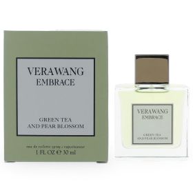 Vera Wang Embrace Green Tea and Pear Blossom by Vera Wang, 1 oz Eau De Toilette Spray for Women
