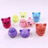 12 Fun And Colorful Design Daily Use Colorful Kitten Travel Size Lip Balm,Self-pickup Only
