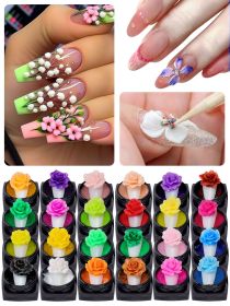 LIMEGIRL Sculpture Painting Nail Gel Set,3D Nail Carved GelSculpture Creative Painting Glue Soak Off SculpturePainting Nail Gel Kit (Color: G114-1)