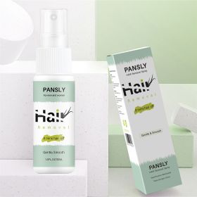 Mild hair removal spray, clean and clear, no odor, high durability (Color: green)